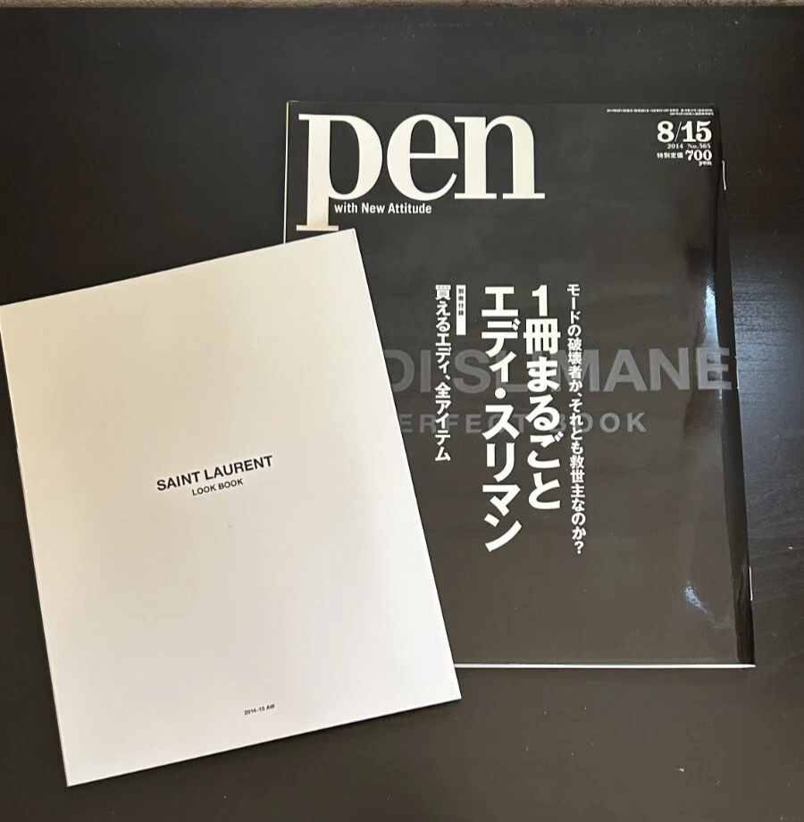 Pen Magazine 2014 No.565 dedicated to Hedi Slimane with Saint