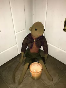 Extremely Haunted Stuffed Monkey Doll - Old Looking and Possibly Rare - Picture 1 of 6