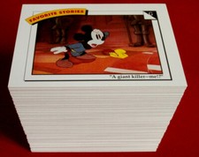 Disney COLLECTOR CARDS - Complete VINTAGE Base Set (210 cards) - IMPEL 1991