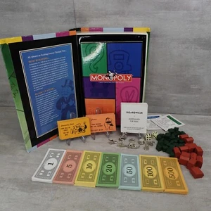 Monopoly Bookshelf Edition 2006 Hasbro Game Parker Brothers Complete Preowned - Picture 1 of 10