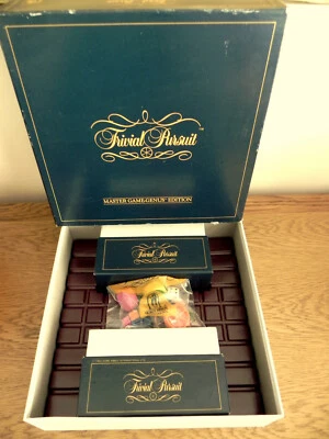 Trivial Persuit - Master Game - Genus Edition 1983 Complete, Contents Immaculate - Image 1 of 4