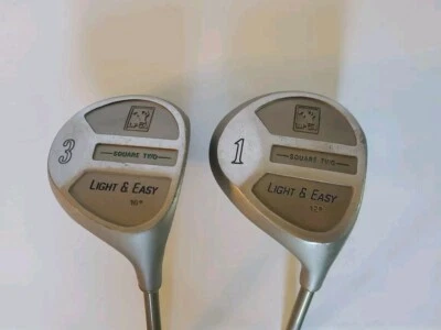 Square Two Light & Easy LPGA Wood Match Set Driver 1 & 3 Ladies Graphite RH - Image 1 of 4