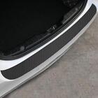 Carbon Fiber Car Rear Bumper Trunk Protector Corner Car Sticker 4K9G Trim U2R3