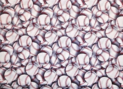 Занавеска балдахин занавески бейсбол мячи Sport Sports серый белый красный 42 x 14 - Изображение 1 из 2