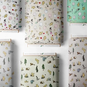 100% cotone percalle Winnie The Pooh novità bambini artigianato tessuto - Foto 1 di 31