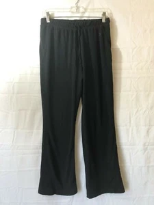 Champion Black Mens Size S FlexBand Drawstring Straight Leg Polyester Sweatpants - Imagen 1 de 4