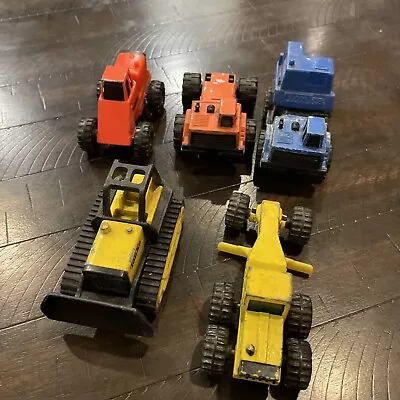 Tonka Construction Toys Front Loader Bulldozer 1992-1994 Lot Of 5 Vintage - Image 1 of 4