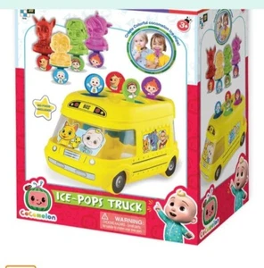 Cocomelon Ice Pop Truck Toy and 4x Ice-Pop Molds - Picture 1 of 2
