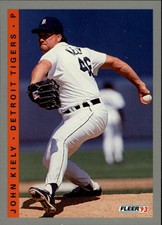 1993 Fleer Baseball Card #230 John Kiely UER