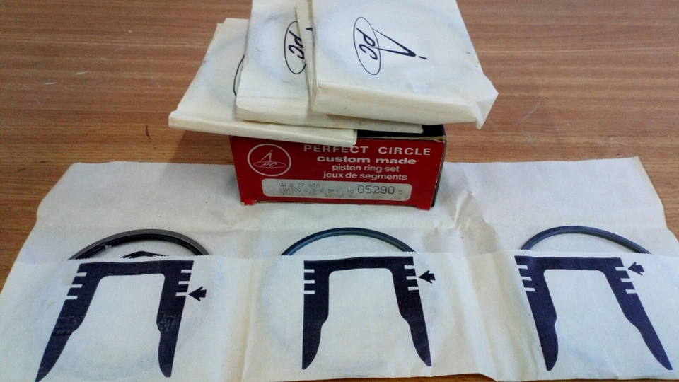 Piston Rings Set for Volkswagen VW 1192cc 2.5x2.5x4 STD - Image 1 of 1