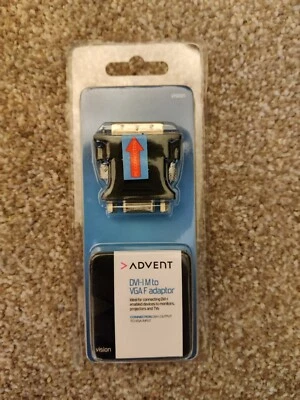 ADVENT ADVMVGF12 DVI M To VGA F Adapter - Image 1 of 2