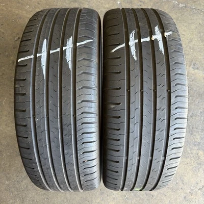 215/55R17 - 2 used tyres CONTINENTAL ContiEcoContact 5 - image 1 of 4