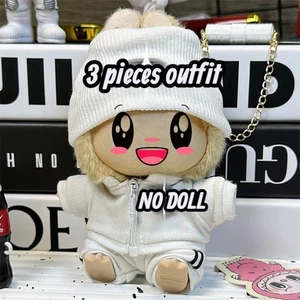 3 Teile Kleidung für die Monster Plüschpuppe Handarbeit Kleidung 17 cm Puppe - ohne Spielzeug - Bild 1 von 4