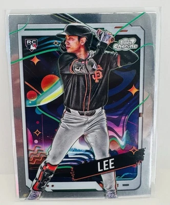 2024 TOPPS CHROME COSMIC Jung Hoo Lee RC #110 - Image 1 of 2