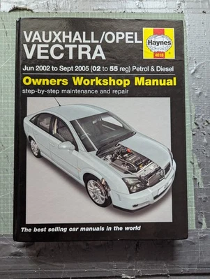 Vauxhall Opel Vectra C (Petrol & Diesel) 2002-2005 Haynes Owners Workshop Manual - Image 1 of 4