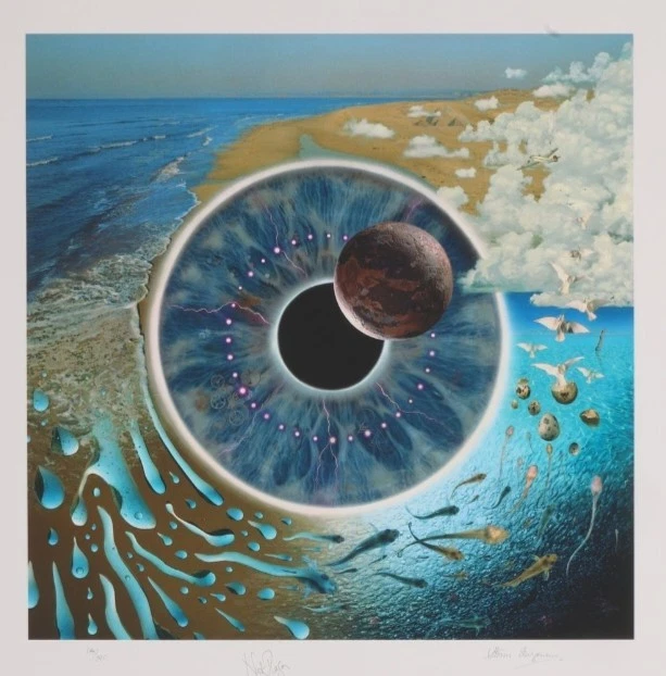 PINK FLOYD PULSE ALBUM SIGNED BY NICK MASON PHOTO A5 MUSIC MEMORABILIA £5  - Image 1 of 1