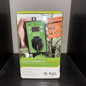 Biogreen Ter2/us Thermo 2 Digitales Gewächshausthermostat mit Sommer-/Winterfunktion - Bild 1 von 3