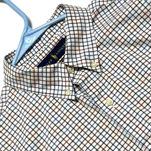 Ralph Lauren Slim Fit Herren Hemd rot & blau kariert Gr. M TOP - Bild 1 von 7