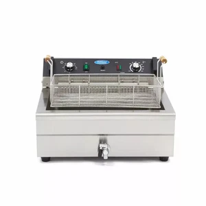 Gastro Fritteuse - 20 l - 1 Korb - mit Ablasshahn Backfritteuse - Bild 1 von 5
