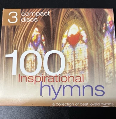 100 Inspirational Hymns A Collection Of Best Loved Hymns 3 CD’s Joslin Grove — 第 1/4 张图片