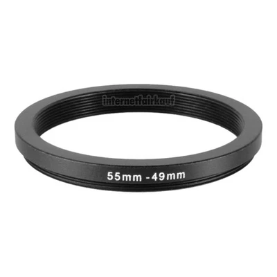 55-49mm Adapterring 55mm-49mm Filteradapter 55 - 49 mm - Bild 1 von 3