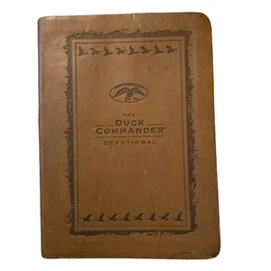 Duck Commander Devotional Leather Bound Used Autographed Lisa & M Robertson - Picture 1 of 7