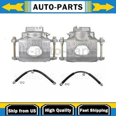 Front Brake Caliper with Hoses Driver Passenger Side Fits Buick Apollo 4.1L 5.7L - Image 1 of 4