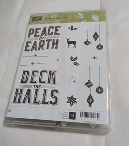 Stampin Up CAROLS OF CHRISTMAS Stamps (JJ) - Picture 1 of 2