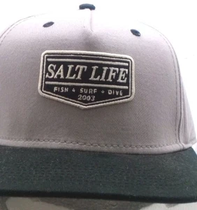 Salt Life Fish Surf Dive 2003 Gorra Correa Ajustable Nueva, Sin Etiquetas, Sin Usar Envío Gratis - Imagen 1 de 6