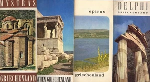 Konvolut von 4 Faltblättern: Griechenland. 1. Delphi ; 2. Athen ; 3. Epirus ; 4. - Bild 1 von 1