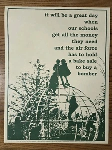 Peace Poster Women’s International League “It Will Be A Great Day” Reprint NSM - Picture 1 of 8