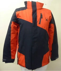 WOMENS SPYDER JACKET-LARGE-BLACK/RED - Picture 1 of 9