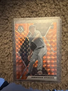 2021 Panini Mosaic - Rookie Jonathan Stiever #206 Mosaico Arancione Reattivo... - Foto 1 di 2