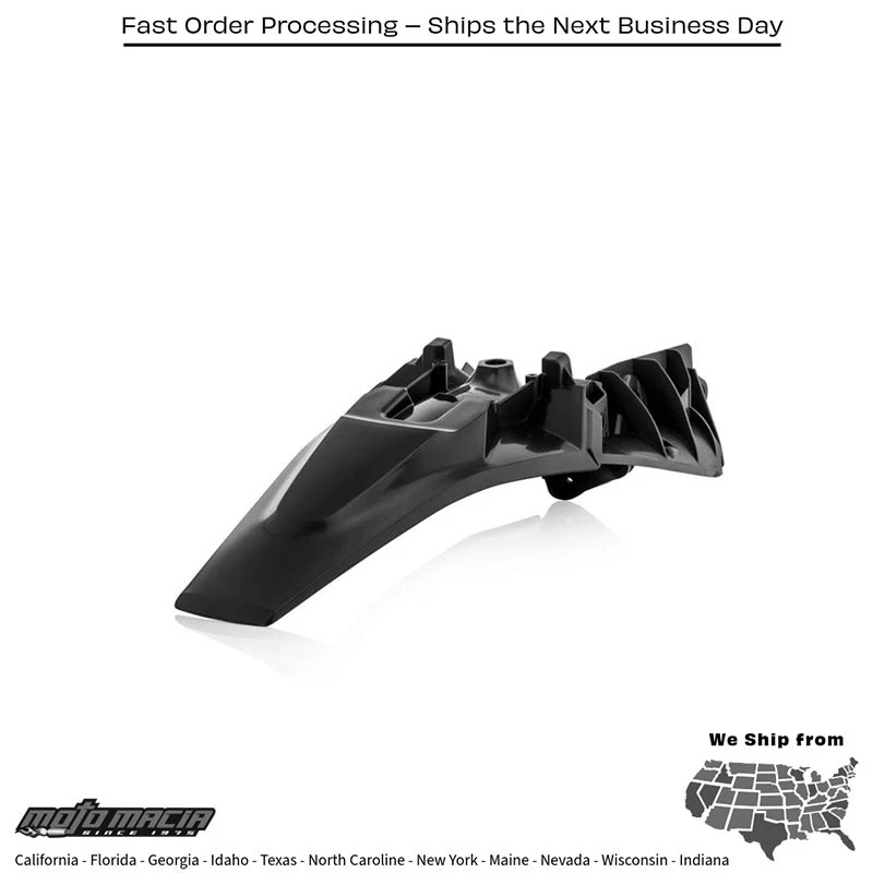 Guardabarros trasero negro Husqvarna TC 85 (17/14) 2018-2024 Husqvarna TC 85 (19/16) Foto 1 de 1