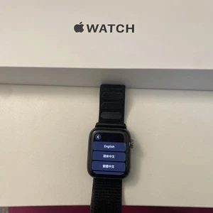 Apple Watch SE 44MM FOR PARTS Damaged CROWN Button heavy scuffs Original Box Inc - Photo 1 sur 8