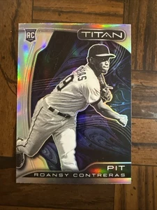 2022 Roansy Contreras Chronicles Titan #12 Silver Prizm Rookie RC Pirates - Bild 1 von 2