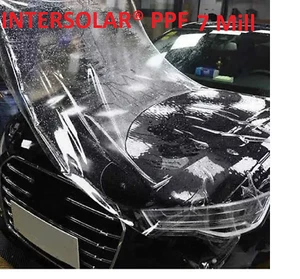 INTERSOLAR® Paint Protection Film fit all cars 7 MILL Clear size 60" x 10 Feet - Imagen 1 de 4