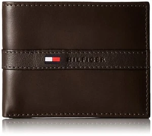 Tommy Hilfiger Men's Premium Leather Credit Card ID Wallet Billfold 31TL22X062 - Picture 1 of 44
