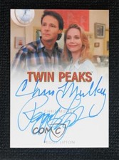 2019 Twin Peaks Archives Dual Chris Mulkey Hank Jennings Peggy Lipton Auto 10a3