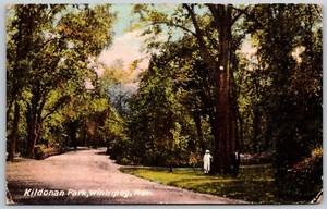 Postcard Manitoba Winnipeg MB Kildonan Park 1925 - Imagen 1 de 2