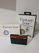 Sega Master System Fantasy Zone AFRICAN Variant Complete Manual and Cart