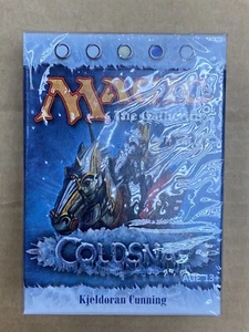 KJELDORAN CUNNING MTG Magic Coldsnap Theme Deck New Factory Sealed English - Picture 1 of 3