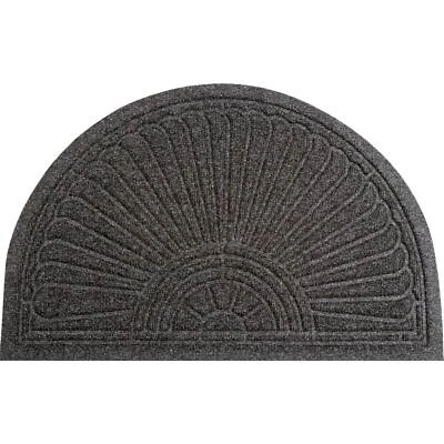 Wash+Dry Fußmatte waschbar Dune Halfmoon dark grey  55 x 85 cm - Bild 1 von 4