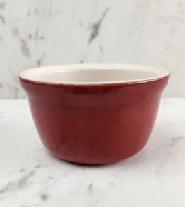 EMILE HENRY France 10.20 RED 4" Ramekin Souffle Custard Dish Cup-8oz-EUC - Picture 1 of 5