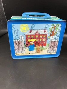 Vintage Madeline Cartoon TV Show Metal Tin Lunch Box Storage Case 1997 Paris - Picture 1 of 11