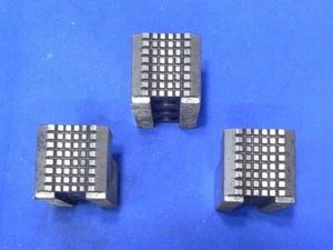 CNC CHUCK JAWS HARD JAWS SERRATED SET - Picture 1 of 6