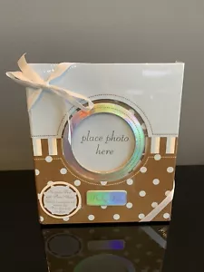 NEU Baby Jungen Fotoalbum & Andenkenbox blau/braun für 120 Bilder VERSIEGELT - Bild 1 von 4