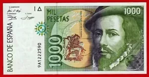 1000 pesetas de 1992, Serie especial 9A, SC - Picture 1 of 2
