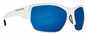 New Kaenon Polarized Sunglasses Arcata SR White with Ultra Blue Lenses - Picture 1 of 1