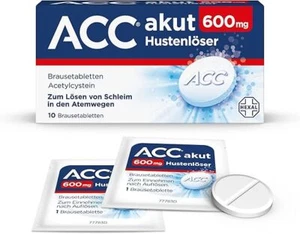 ACC acute 600 mg Cough Expectorant (Pack of 2) - Picture 1 of 6